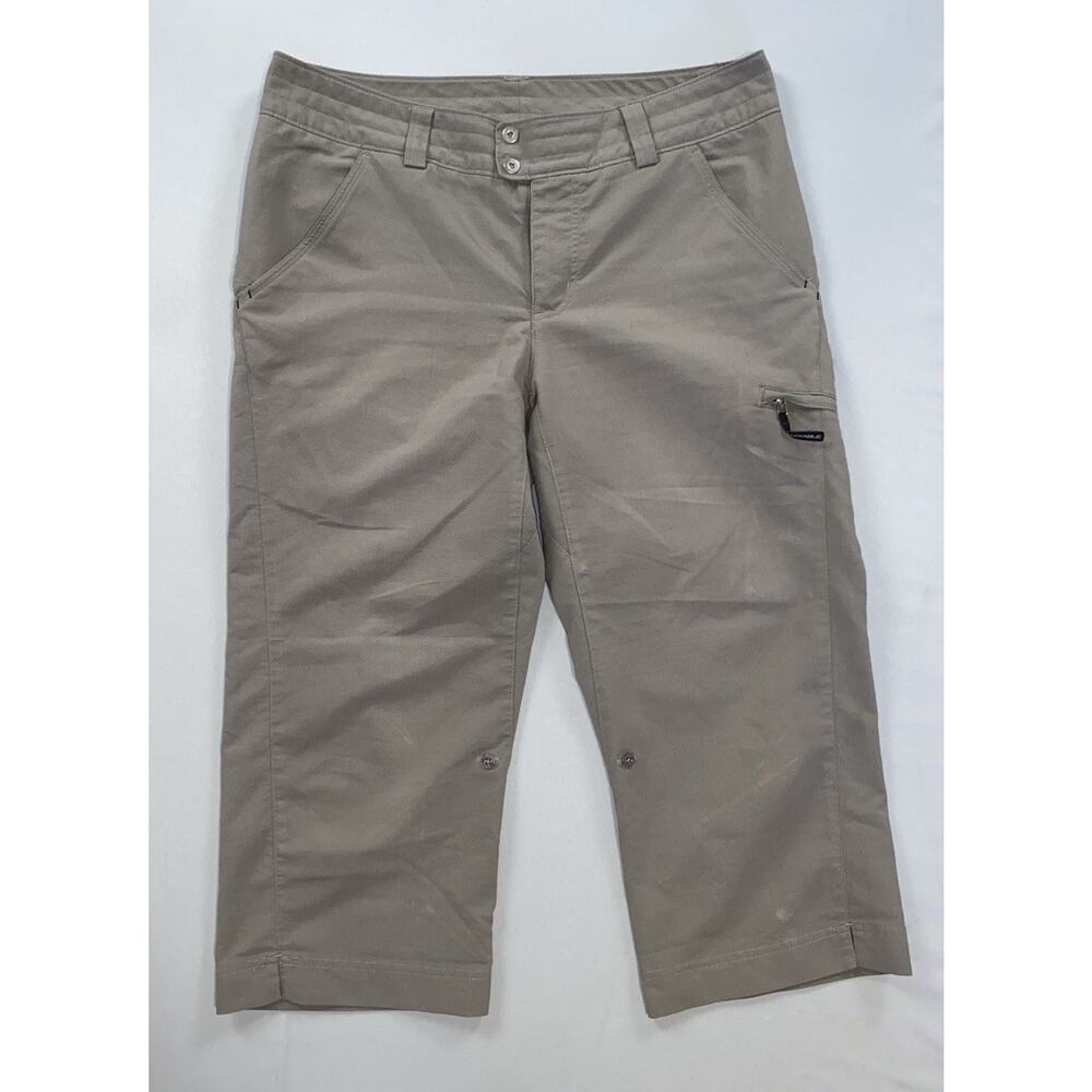 Columbia Titanium Packable Women's Capri Lightweight Cargo Hiking Pants. 8, EUC!